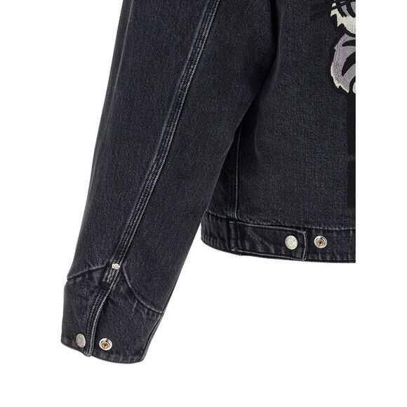 Kenzo Men 'Kenzo Happy Tiger' Denim Jacket - Picture 4 of 4